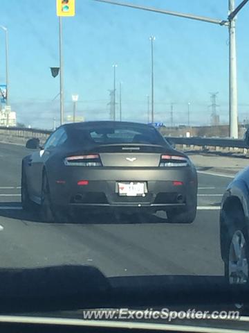 Aston Martin Vantage spotted in Toronto, Canada