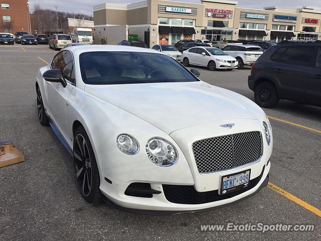 Bentley Continental spotted in Toronto, Canada