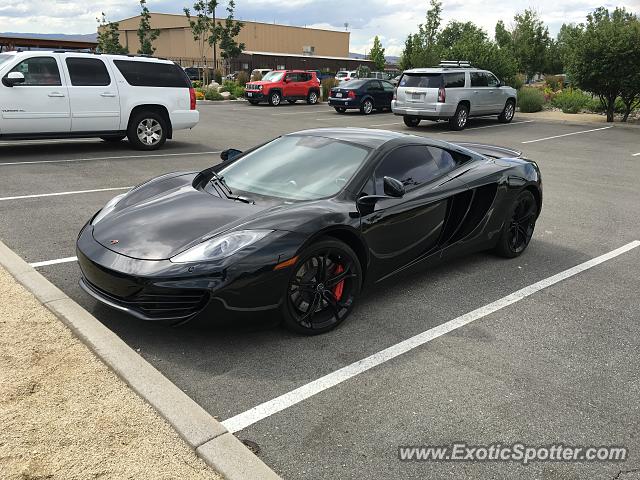 Mclaren MP4-12C spotted in Reno, Nevada