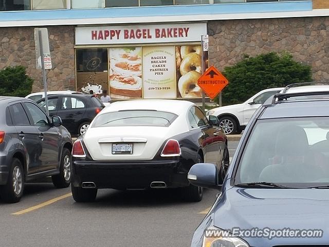 Rolls-Royce Wraith spotted in Toronto, Canada