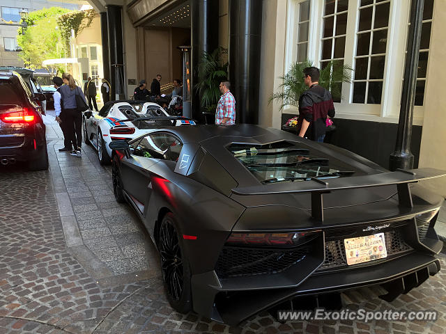 Lamborghini Aventador spotted in Beverly Hills, California