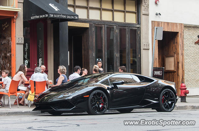 Lamborghini Huracan spotted in Milwaukee, Wisconsin