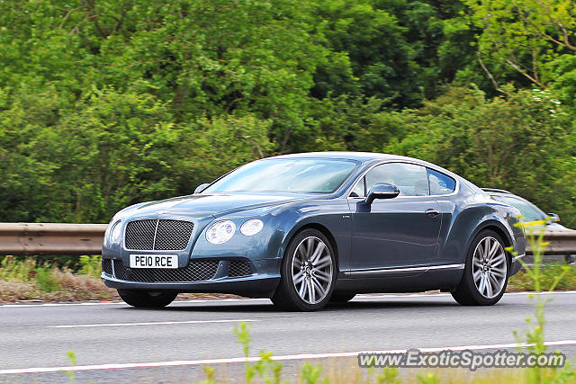 Bentley Continental spotted in Cambridge, United Kingdom