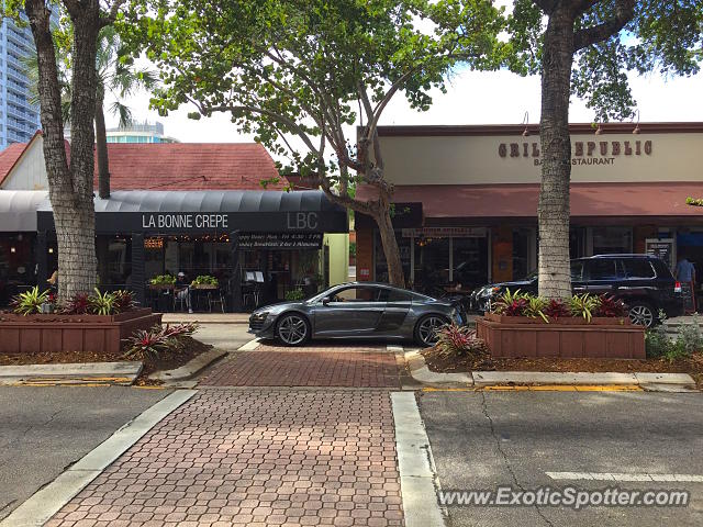 Audi R8 spotted in Fort Lauderdale, Florida