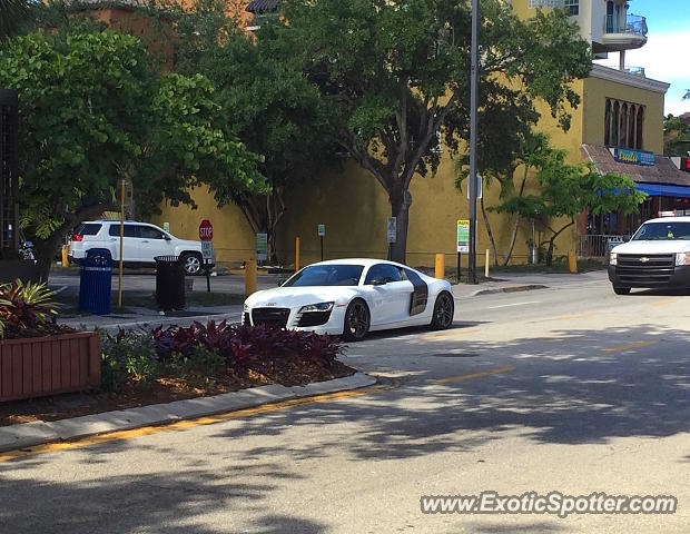 Audi R8 spotted in Fort Lauderdale, Florida