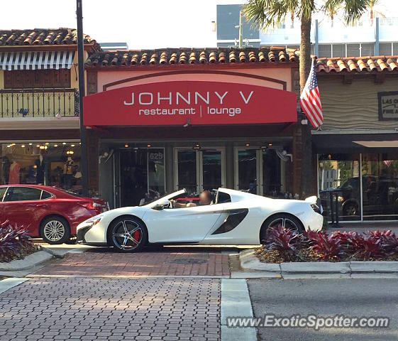 Mclaren 650S spotted in Fort Lauderdale, Florida