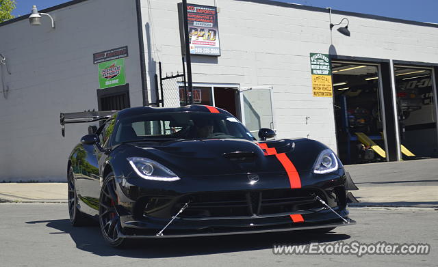 Dodge Viper spotted in Rochester, New York