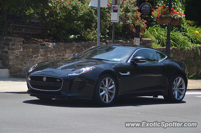 Jaguar F-Type spotted in Doylestown, Pennsylvania