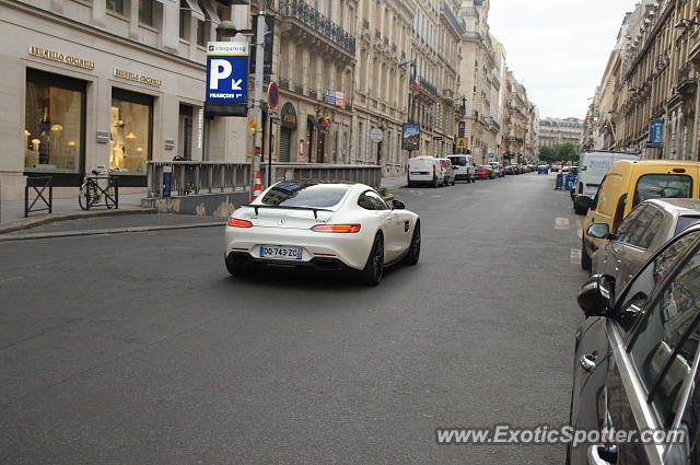 Mercedes AMG GT spotted in Paris, France