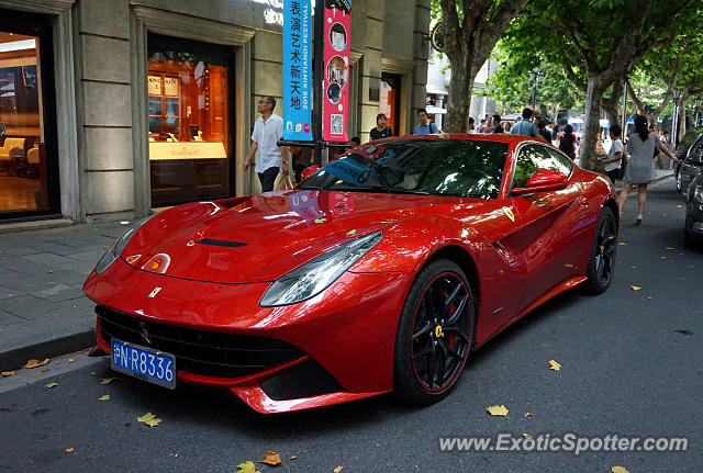 Ferrari F12 spotted in Shanghai, China