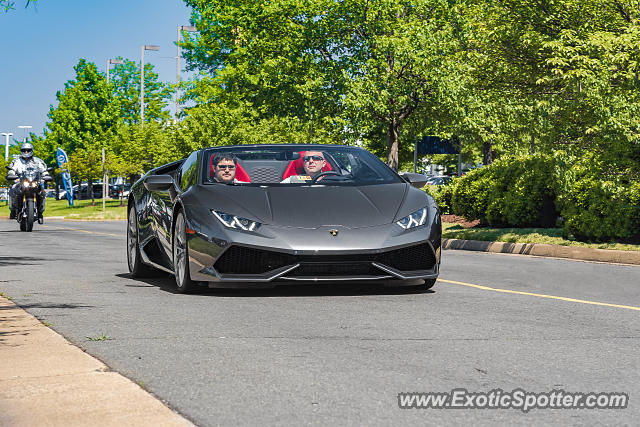 Lamborghini Huracan spotted in Sterling, Virginia