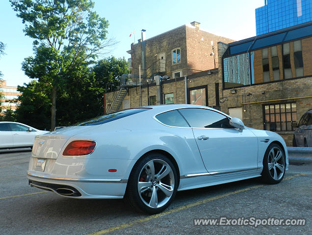 Bentley Continental spotted in London, Ontario, Canada