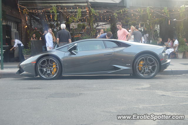 Lamborghini Huracan spotted in Manhattan, New York