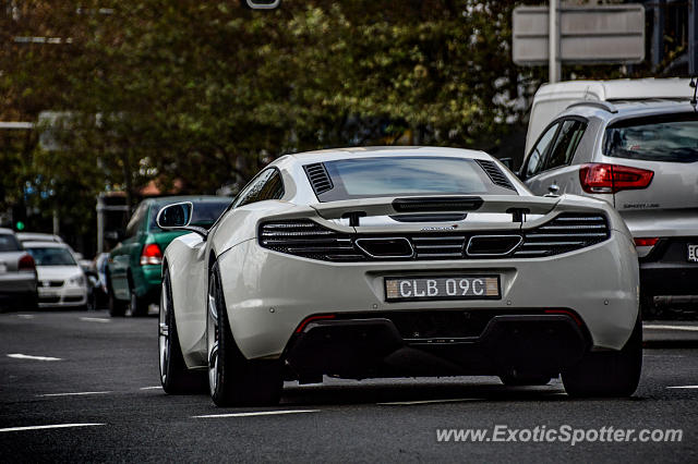 Mclaren MP4-12C spotted in Sydney, Australia