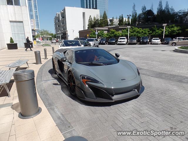 Mclaren 675LT spotted in Atlanta, Georgia