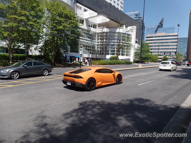 Lamborghini Huracan spotted in Atlanta, Georgia