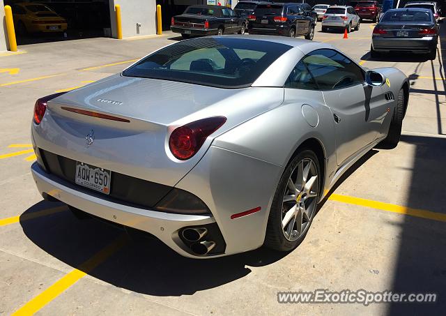 Ferrari California spotted in Denver, Colorado