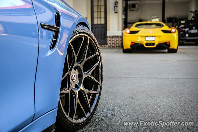 Ferrari 458 Italia spotted in Indianapolis, Indiana