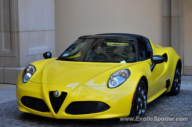 Alfa Romeo 4C spotted in Beverly Hills, California