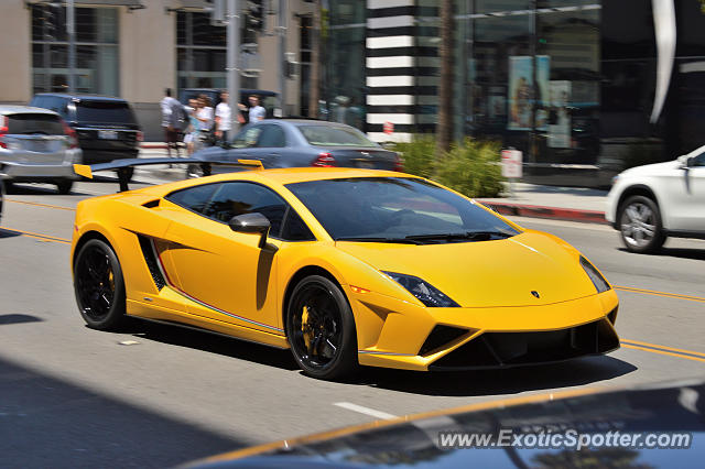Lamborghini Gallardo spotted in Beverly Hills, California