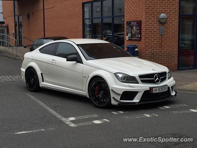 Mercedes C63 AMG Black Series spotted in Leicester, United Kingdom