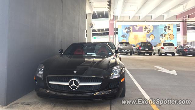 Mercedes SLS AMG spotted in Houston, Texas