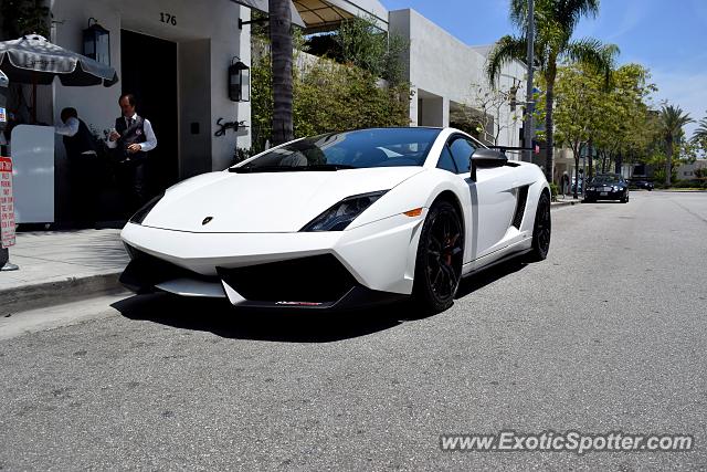 Lamborghini Gallardo spotted in Beverly Hills, California