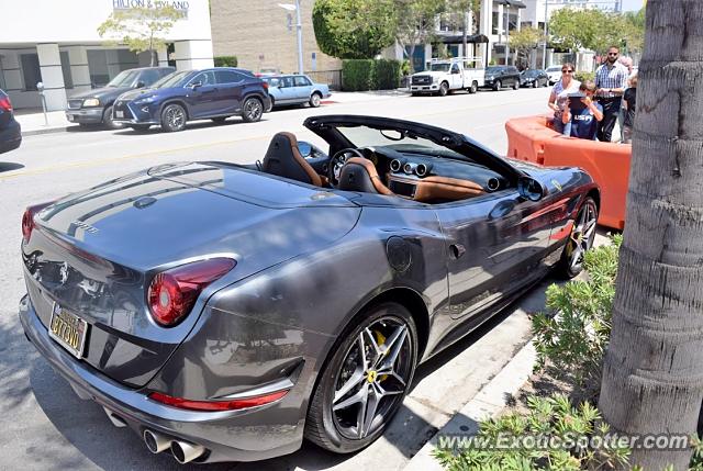 Ferrari California spotted in Beverly Hills, California