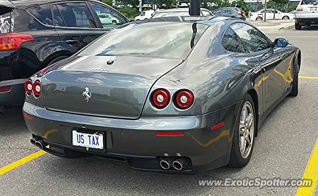 Ferrari 612 spotted in Toronto, Canada