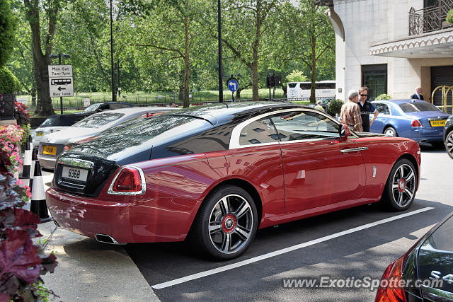 Rolls-Royce Wraith spotted in London, United Kingdom