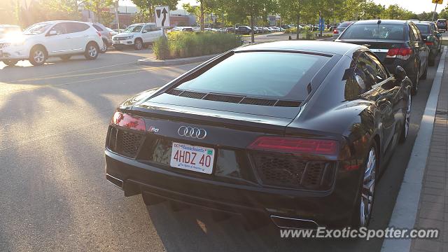 Audi R8 spotted in Boston, Massachusetts