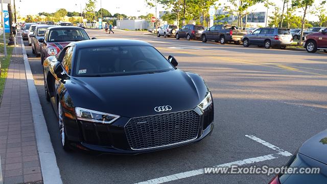 Audi R8 spotted in Boston, Massachusetts