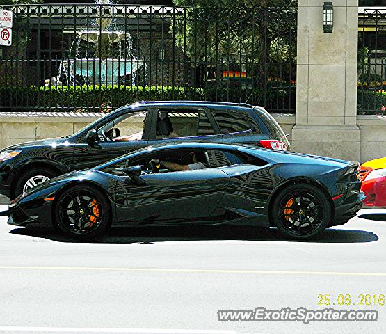 Lamborghini Huracan spotted in Toronto, Canada