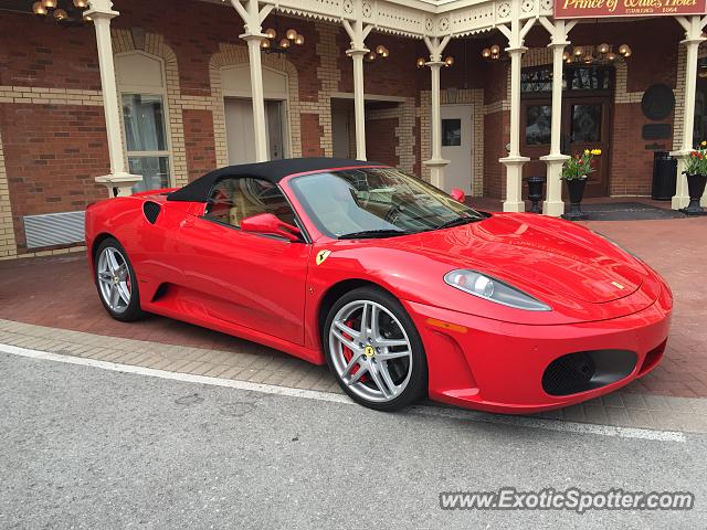 Ferrari F430 spotted in Niagaraonthelake, Canada