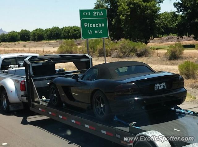 Dodge Viper spotted in Picacho, Arizona