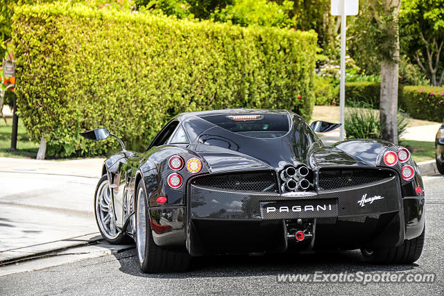 Pagani Huayra spotted in Beverly Hills, California