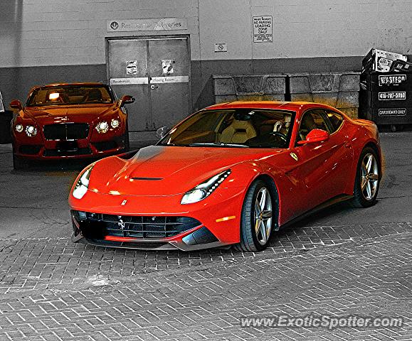 Ferrari F12 spotted in Toronto, Canada