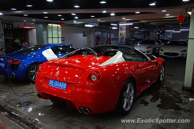 Ferrari 599GTO spotted in Shanghai, China