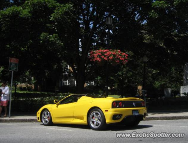 Ferrari 360 Modena spotted in Greenwich, Connecticut