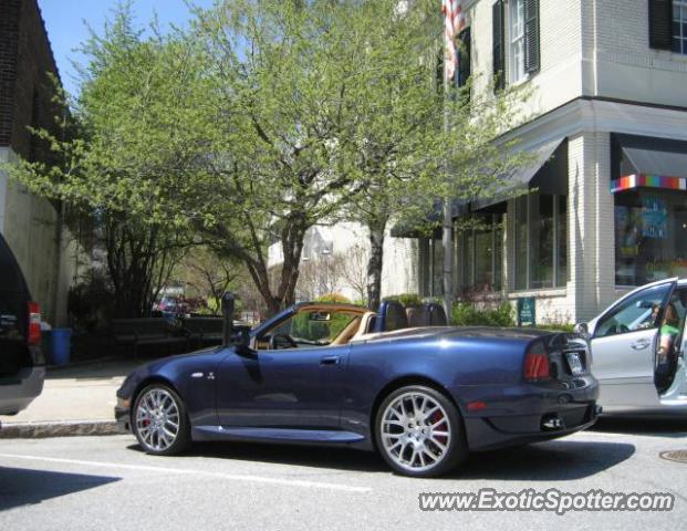 Maserati Gransport spotted in Greenwich, Connecticut