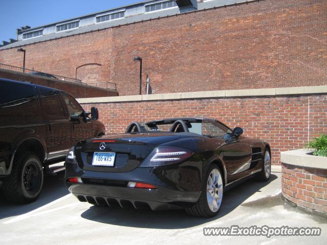 Mercedes SLR spotted in Greenwich, Connecticut