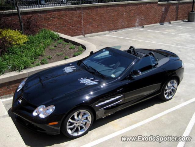 Mercedes SLR spotted in Greenwich, Connecticut