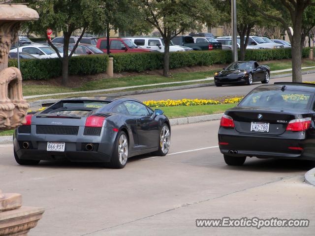 Lamborghini Gallardo spotted in Houston, Texas