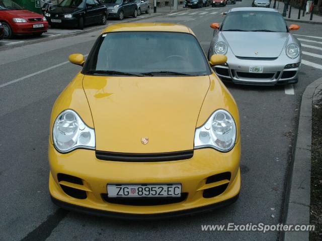 Porsche 911 GT2 spotted in Zagreb, Croatia