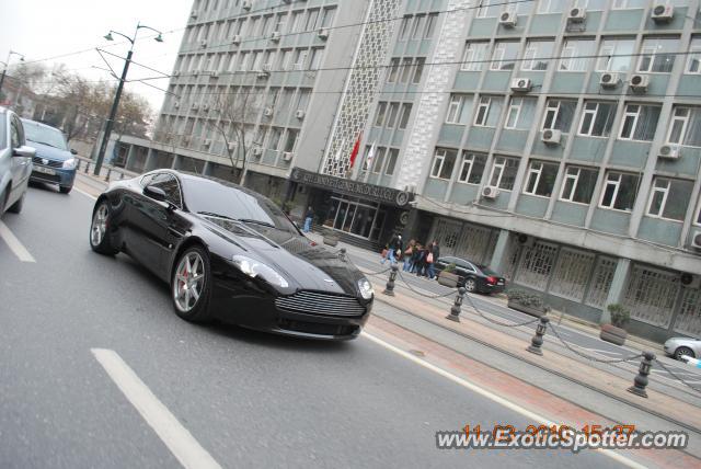 Aston Martin Vantage spotted in Istanbul, Turkey