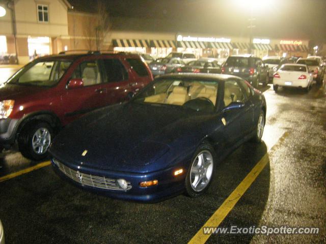 Ferrari 456 spotted in Deerpark , Illinois