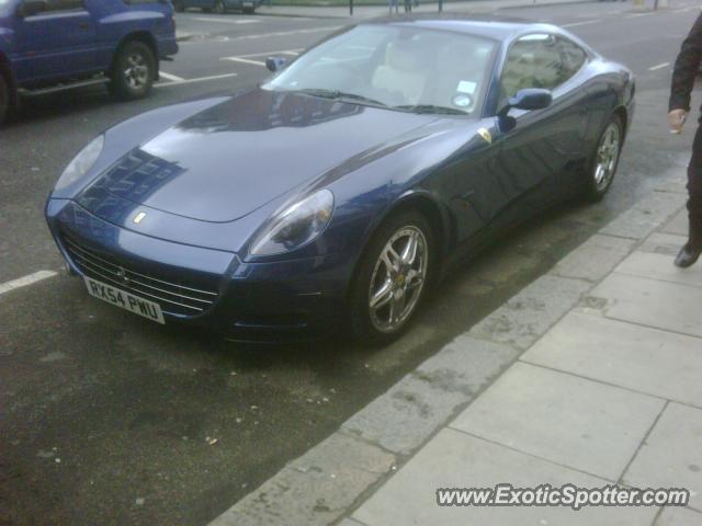 Ferrari 612 spotted in London, United Kingdom