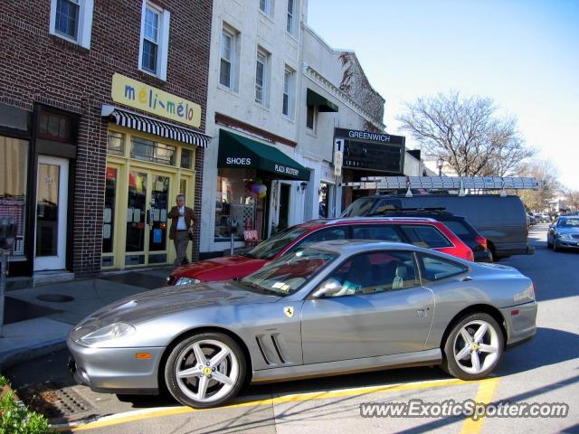 Ferrari 575M spotted in Greenwich, Connecticut