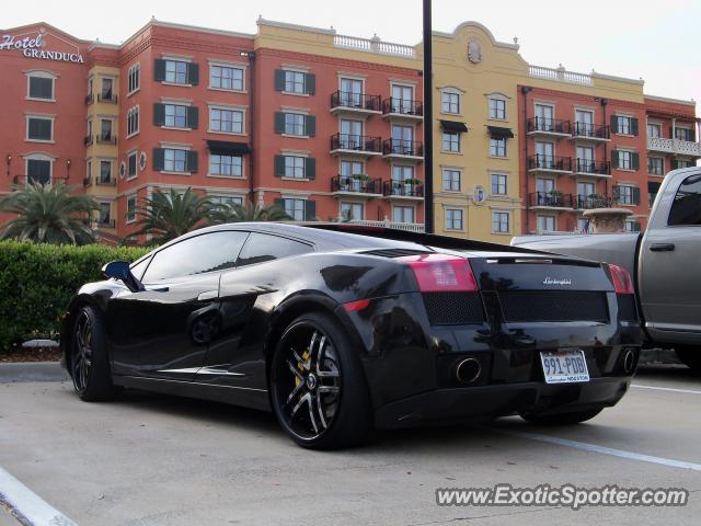 Lamborghini Gallardo spotted in Houston, Texas