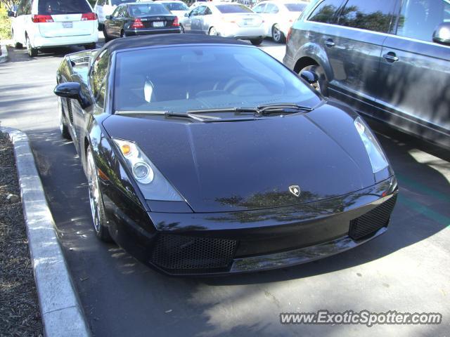 Lamborghini Gallardo spotted in Newport Beach, California